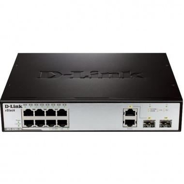 Коммутатор D-Link DES-3200-10/UPS/C1A