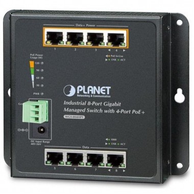 Промышленный коммутатор Planet WGS-804HPT